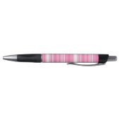 Monogram roze strepen pen (Bodem)