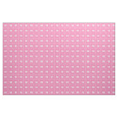 Monogram roze strepen stof (Yard (91,4 cm))