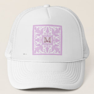  monogram (roze) trucker pet