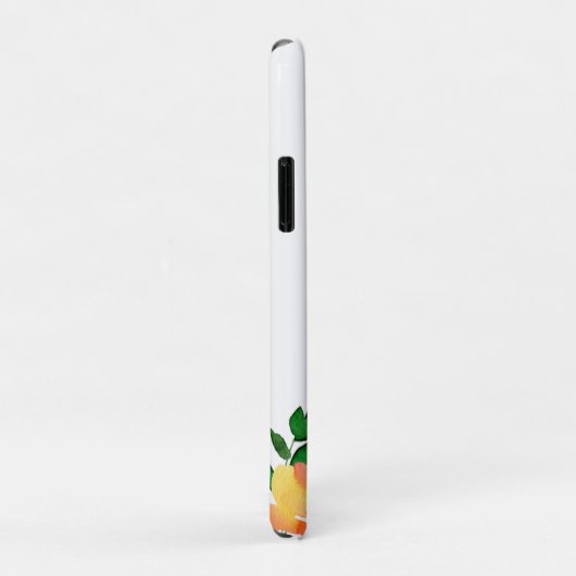 Monogram Roze Waterverf Trendy Floral Case-Mate iPhone Case (Achterkant/rechts)