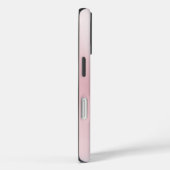 Monogram Roze Waterverf Wash Spat Hintergrund C Case-Mate iPhone Case (Achterkant / Rechts)
