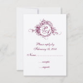 Monogram RSVP (Voorkant)