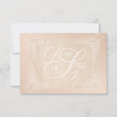 Monogram RSVP personaliseren (Voorkant)