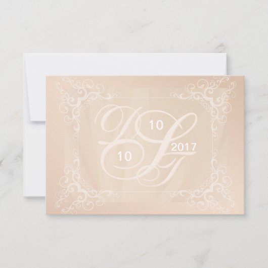 Monogram RSVP personaliseren (Voorkant)