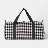 Monogram Rustic Chic Schotlandse ruit Plunjezak (Voorkant)