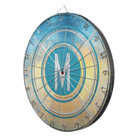 Monogram Rustic Dart Board Dartbord (Voorkant Rechts)