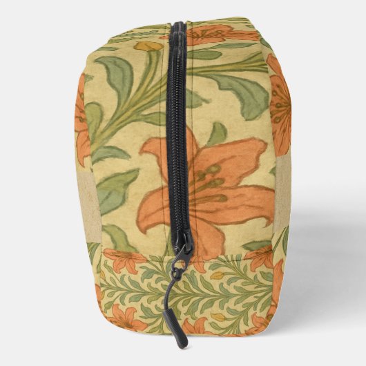 Monogram rustic Kraft botanical William morris Toilettasje (Rechts)