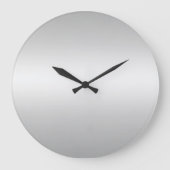 Monogram rustiek Blauwgroen grijs Grote Klok (Voorkant)