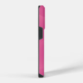 Monogram Rustiek Roze Blauwgroen iPhone Hoesje (Rechterkant)