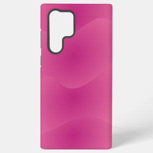 Monogram Rustiek Roze Blauwgroen Samsung Galaxy Hoesje