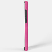 Monogram Rustiek Roze Blauwgroen Samsung Galaxy Hoesje (Rechterkant)