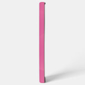 Monogram Rustiek Roze Blauwgroen Samsung Galaxy Hoesje (Linkerkant)