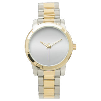 Monogram rustieke Blauwgroen vrouwen Horloge
