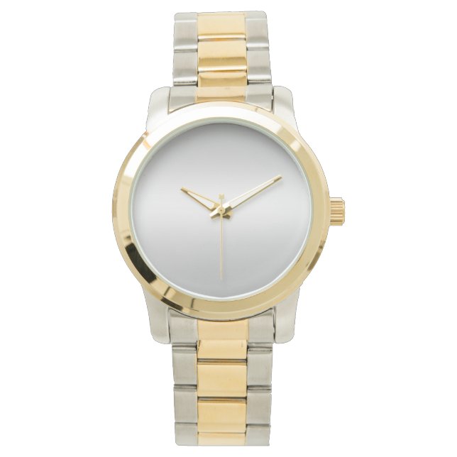 Monogram rustieke Blauwgroen vrouwen Horloge (Voorkant)