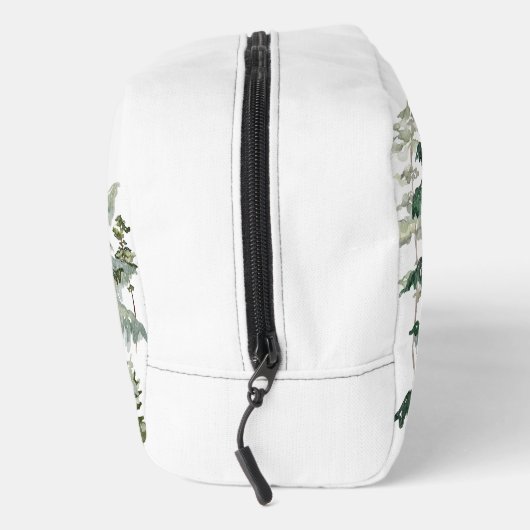 Monogram Rustieke Waterverf Bos en berg Toilettasje (Rechts)