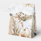 Monogram rustieke Waterverf Woodland bruiloft Bedankdoosjes (Voorkant Zijde)