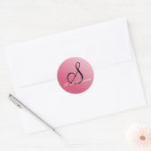 Monogram S aanpasbaar zegel (Envelop)