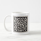  Monogram S Art Nieuwe Letter Koffiemok (Links)