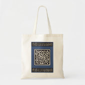  Monogram S Art Nieuwe Letter Tote Bag (Voorkant)