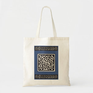 Monogram S Art Nieuwe Letter Tote Bag