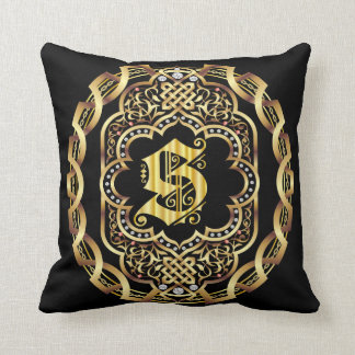 Monogram S BELANGRIJK Lees over ontwerp Kussen