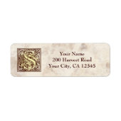  Monogram S Etiket (Voorkant)