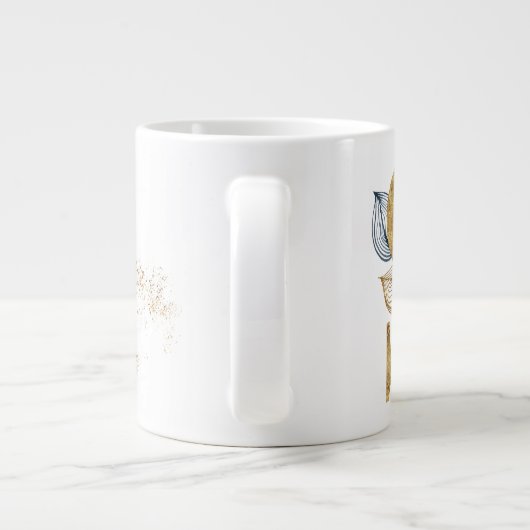 Monogram "S" Jumbo Mok Soup Ice Cream (Achterkant)