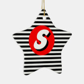 Monogram S. Keramisch Ornament (Rechts)