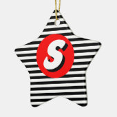 Monogram S. Keramisch Ornament (Links)