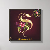 Monogram S Premium - omgepakt Canvas (gloss) (Voorkant)