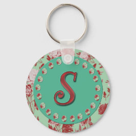 Monogram S Sleutelhanger