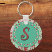 Monogram S Sleutelhanger (Voorkant)