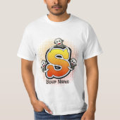 Monogram S Sock Monkey T-Shirt (Voorkant)