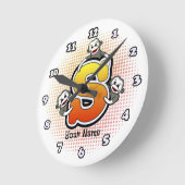 Monogram S sok Aap klok (Hoek)