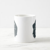 Monogram 's werelds beste papa citaat typografie magische mok (Center)