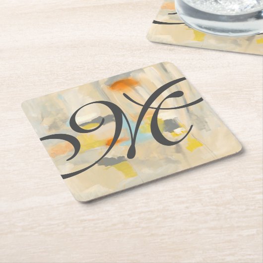 Monogram | Sacred II Kartonnen Onderzetters (Schuin)