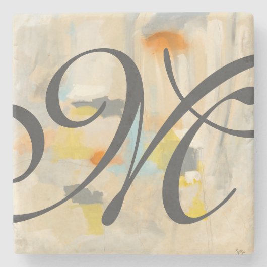 Monogram | Sacred II Stenen Onderzetter (Voorkant)