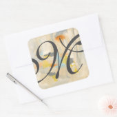 Monogram | Sacred II Vierkante Sticker (Envelop)