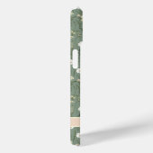 Monogram Sage Groen Geel Wit Wilde Bloemen Boho Case-Mate iPhone Case (Achterkant / Rechts)