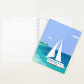 Monogram Sailboot Ocean Seaview 8.5x11 Planner (Display)