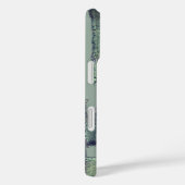 Monogram saliegroen pastel olijfgroen abstract pat Case-Mate iPhone case (Achterkant / Rechts)