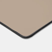 Monogram, salon, minimalistisch beige-bruin bureaumat (Hoek)