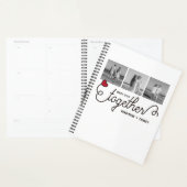 Monogram Samen Typografie Kunstinstagram Foto's Planner (Display)