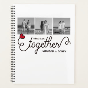 Monogram Samen Typografie Kunstinstagram Foto's Planner
