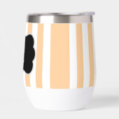 Monogram Sandy Beach Abrikooswit Cabana Strepen (Links)