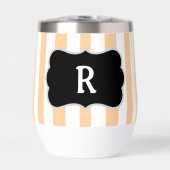 Monogram Sandy Beach Abrikooswit Cabana Strepen (Voorkant)