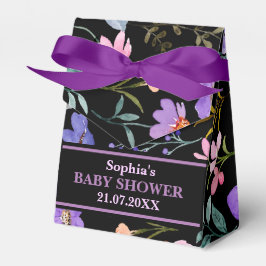 Monogram Schattige Patroon Baby shower Bedankdoosjes