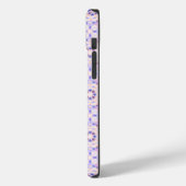 Monogram Schattigee Paarse Roze Magische Ster Mei Case-Mate iPhone Case (Achterkant / Links)
