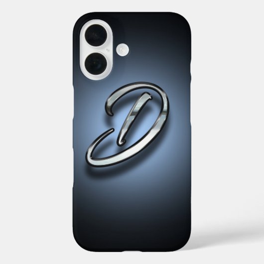 Monogram Schijnwerper Achtergrond Case-Mate iPhone Case (Achterkant)
