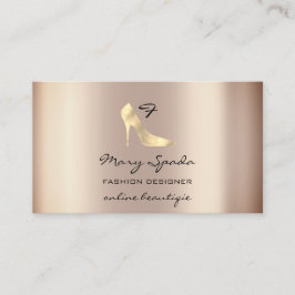 Monogram schoten Roos Haalt Logo WinkelQR-code Visitekaartje